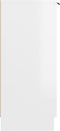 vidaXL - Dressoir - 90,5x30x70 - cm - bewerkt - hout - hoogglans - wit