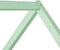Juskys Marli - Kinderbed - 90 x 200 cm - Inclusief bedlades - Mint