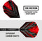 Harrows Supergrip Ultra - Steeltip dartpijl - 90% tungsten 30g - Zwart