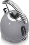 Swan SK14630GRN - Waterkoker - 1,8L 3000W 360 graden draaibaar - Grijs