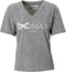 Badman Hunter T-shirt - Dames - Korte mouw - Grijs - Maat XL