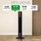 Erikssøn Torenventilator - Silent Comfort Series - 55W - 39 dB - 106cm - Zwart