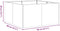 vidaXL - Plantenbak - 80x80x40 - cm - gegalvaniseerd - staal
