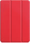3-Vouw sleepcover hoes - Geschikt voor iPad Pro 12.9 inch (2021) - Rood