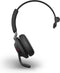 Jabra Evolve2 65 - UC Headset - 37 uur accuduur - Zwart