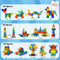 MagniClicks Magnetic Tiles 100 stuks - Montessori magnetisch speelgoed - 3D bouwblokken
