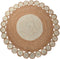 Tapijt Home ESPRIT Wit Bruin 200 x 200 x 1 cm