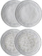Laura Ashley Petit Fours bordjes - Kleine bordjes - Artisan Collectables - Giftset van 4