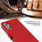Selencia Galaxy A54 (5G) - Echt Lederen Bookcase - 3 Pashouders - Rood