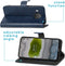 iMoshion Hoesje Geschikt voor Nokia X20 / X10 Hoesje Met Pasjeshouder - iMoshion Luxe Bookcase - Donkerblauw