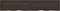 vidaXL - Wastafelblad - 220x40x(2-4) - cm - behandeld - massief - hout - donkerbruin