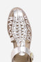 Bronx Next-wagon - Dames Loafer - Verstelbare gespsluiting - Goud