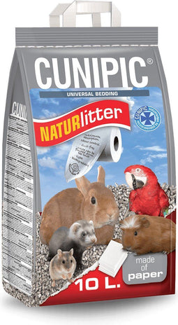 10 ltr Cunipic naturlitter papier bodembedekking