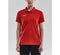Craft Progress Polo Pique - Sportpolo - Sneldrogend materiaal - Rood/wit - Maat S