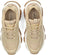 POSH by Poelman POLLY - Dames Sneakers - Vetersluiting chunky zool 4 cm - Beige denim