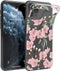 iMoshion Hoesje Geschikt voor iPhone 11 Pro Hoesje Siliconen - iMoshion Design hoesje - Roze / Transparant / Cherry Blossom
