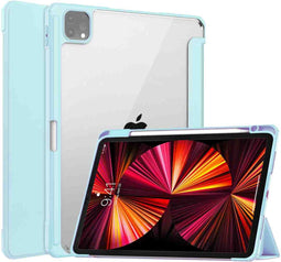 iMoshion Tablet Hoes Geschikt voor iPad Pro 11 (2018) / iPad Pro 11 (2020) / iPad Pro 11 (2021) / iPad Pro 11 (2022) - iMoshion Trifold Hardcase Bookcase - Lichtblauw