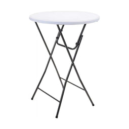 Vouwtafel Progarden Wit Antraciet Ø 80 x 110 cm