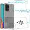 iMoshion Hoesje Geschikt voor Samsung Galaxy A52 (4G) / A52s / A52 (5G) Hoesje Siliconen - iMoshion Design hoesje - Transparant / Zwart / Live Laugh Love