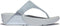 FitFlop Lulu Shimmer Lux - Dames teenslipper - Anatomisch voetbed - Licht blauw - Maat 38