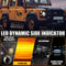 Dynamische Zijknipperlichten voor Land Rover Discovery 2 1999-2004,Zijlichten Repeater Positie Indic
