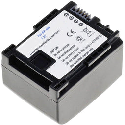 AccuCell Canon BP-809 - Li-ion batterij 830mAh met resterende minuten