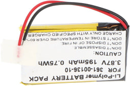 Accu geschikt voor Garmin Venu SQ Music, Li-Polymer, 3.87V, 195mAh, 0.75Wh, zonder gereedschap