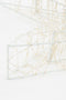 Luca Lighting Ster Hangend met Warm Witte LED Verlichting - Ø56 cm - Metaal - Wit