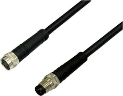 BKL Electronic 2700004 Sensor/actuator aansluitkabel M8 Aantal polen: 4 Koppeling, recht 5 m 1 stuk(s)