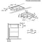 AEG CCE84543CB - Inductiekookplaat met afzuiging - 80 cm - 4 kookzones