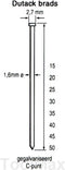Dutack Brad SKN16 30 mm - 2500 Stuks