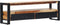 vidaXL - Tv-meubel - 120x30x40 - cm - massief - sheeshamhout