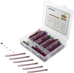 Barthelme LED-assortiment Rood, Blauw, Groen, Geel, Koud-wit, Warm-wit Rond 5 mm 120 mcd, 800 mcd, 2000 mcd, 14000 mcd,