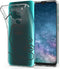 iMoshion Hoesje Geschikt voor Motorola Moto G9 Play / Moto E7 Plus Hoesje Siliconen - iMoshion Design hoesje - Transparant / Zwart / Line Art Woman Black