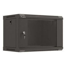 Lanberg WF03-5306-10B - Wandrek Rack - Staal en glas - Zwart