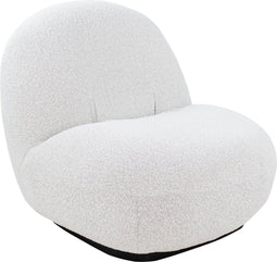 Kick Fauteuil Evi - Bouclé - Wit