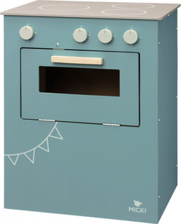 Micki - Houten Speelkeuken - Blauw