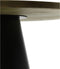 Light & Living Popeta Ronde Salontafel - Antiek Brons/Zwart - Ø75x35cm