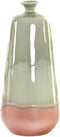 Vaas DKD Home Decor Keramisch Licht Roze Tweekleurig 15 x 15 x 32 cm Modern