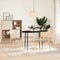 vidaXL - Tafelblad - 100x50x4 - cm - ovaal - massief - eikenhout - donkerbruin