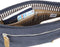 Travelon Heritage Compact Anti-diefstal Clutch Crossbody - RFID mini-tas met slashbestendige band - Indigo