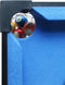 Cougar Pooltafel Mini Draagbaar Zwart/blauw – Handig handvat – Incl. ballen - 118x64x12cm