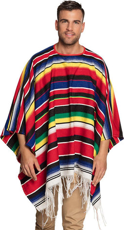 Boland - Poncho Diego (one size) - Volwassenen - - Landen