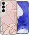 iMoshion Hoesje Geschikt voor Samsung Galaxy S23 Plus Hoesje Siliconen - iMoshion Design hoesje - Roze / Pink Graphic
