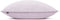 Zohome Kussensloop Lino - Kussenhoes van 60x70 cm - 1 stuk - 100% Katoen - Paars