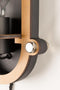 Zuiver Navigator - Wandlamp - Industrieel ontwerp - Zwart