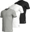 Adidas V-Neck Shirt Heren - V-hals T-shirt - Actief katoen - 3-pack (3 stuks)
