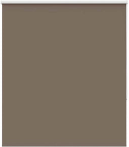 vidaXL - Rolgordijn - verduisterend - koffie - 125x175 - cm - stofbreedte - 121,6 - cm