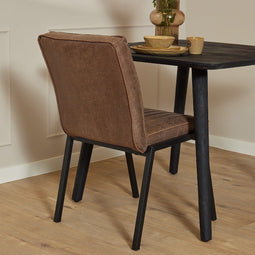 Eetkamerstoel koen - Eetkamerstoel industrieel - eetstoelen - eetstoel