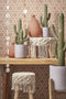 Mica Decorations Kruk Macramé - H61 x Ø32 cm - Crème
